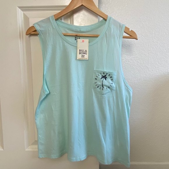 Billabong Tops - Billabong Palm Tree Tank NWT